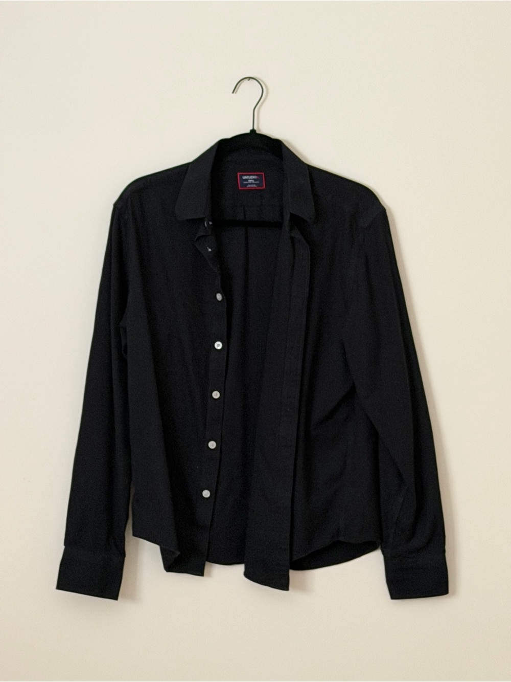 UNTUCKit Black Button Down Shirt Small Regular Fit